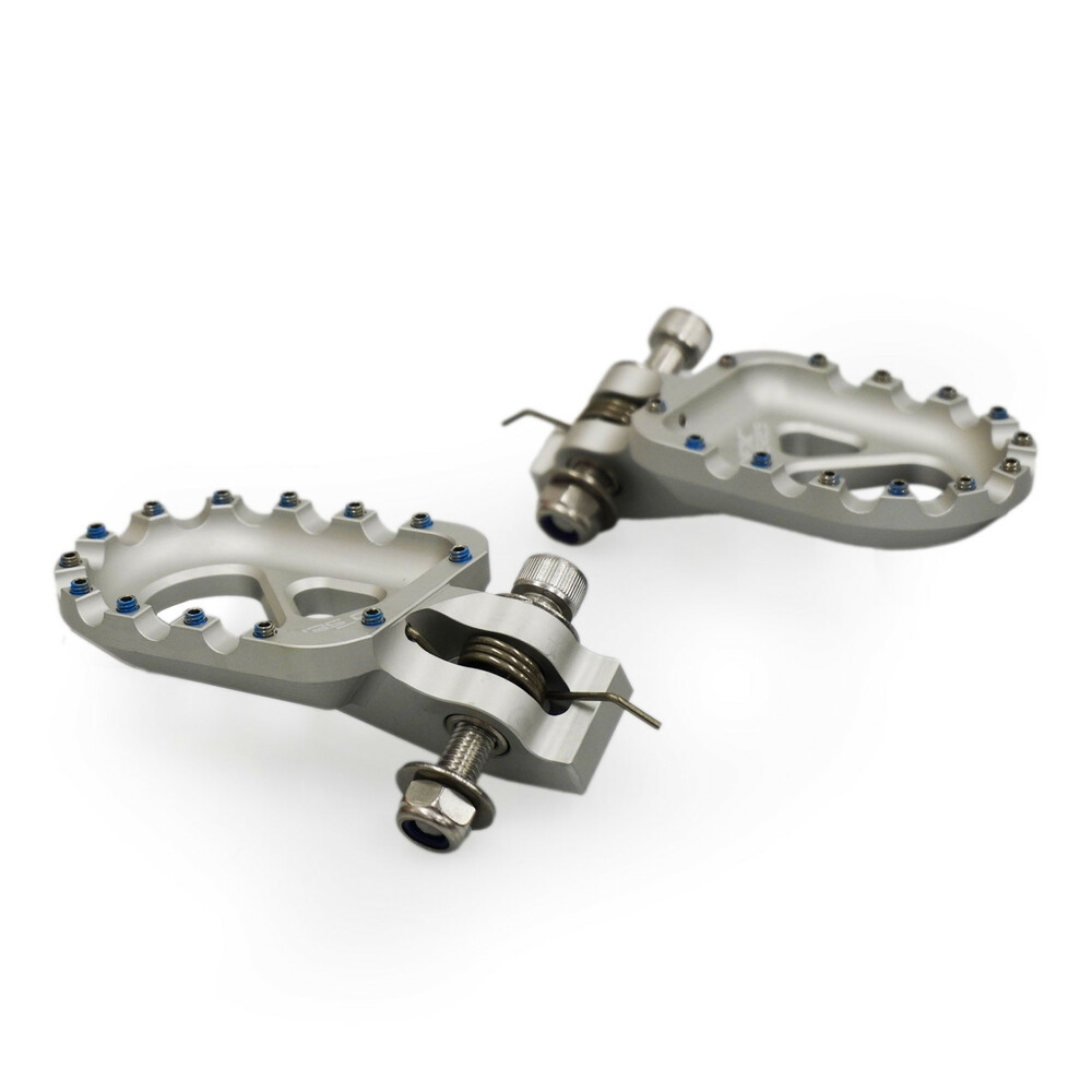 RFX FXFR 90200 99SV Trials Footpegs - Silver