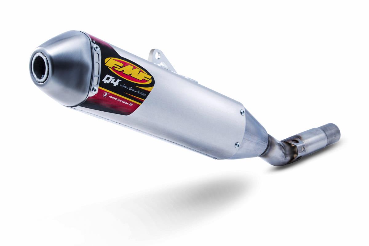 FMF Racing 045590 Q4 HEX Spark Arrestor Slip-On Natural