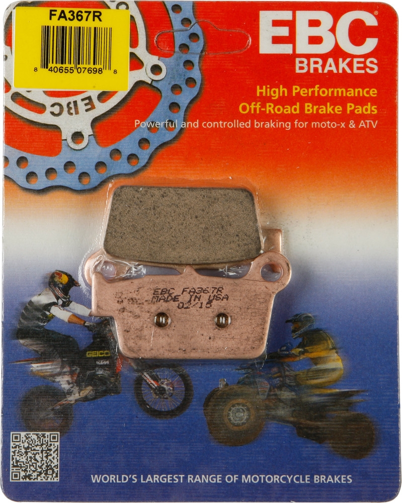 EBC FA367/2X R Series Long Life Sintered Brake Pads